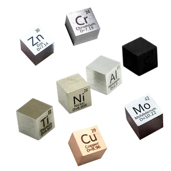 Čisti Tin Metal Kocke Gostoto 10 mm Sn za Element, ki Vodi Zbirko Ročno Izdelane DIY Elementov Periodnega