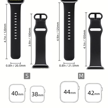 Šport trak za Apple watch band 44 mm 40 mm iWatch band 38 mm 42mm Tekoče Silikona watchband zapestnica Apple ura 5 4 3 2 1 44 40