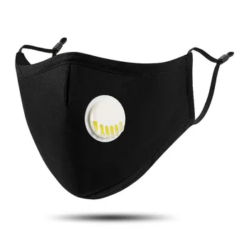 ŠT.ONEPAUL Anti Onesnaževanja PM2.5 Bombaž Črna usta Masko, masko za prah zdravstvene Nege za windproof masko protibakterijsko Alergija/Astmo masko
