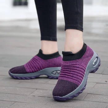 Ženske Hoja Čevlji Super Mehka Povečanje Višine Potovanja Čevlje za na Prostem XR-Vroče