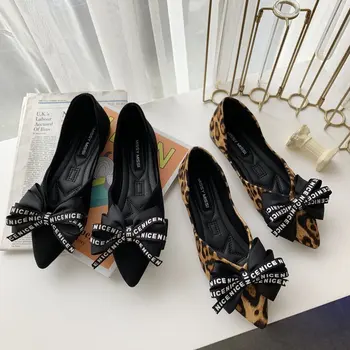 ženske stanovanj čevlji 2020 novo črno ženske loafers čevlji priložnostne eno čevlji balerina ženske plitvo usta elegantno nizke pete, čevlji