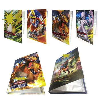 Žep Kartice 240pcs Imetnik Album Igrače za Otroke Zbirka Album Knjiga Igranje Trading Card Game Yu Gi Oh Ultraman