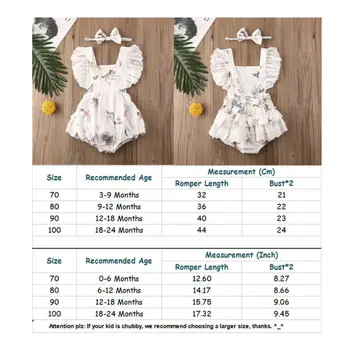 0-24 Mesecev Baby Girl Obleke Božič, ki plujejo pod rokav Jelena Čipke Romper Cvetlični bombaž Romper Obleka, naglavni trak 2PCS Obleko