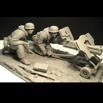1/16 smolo model Svetovni Vojni vojak II vojak Vzhodu Vojne baterije scene Unpainted in Nesestavljeni kit