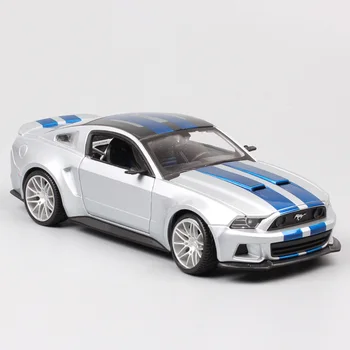 1/24 obsega Ford Mustang GT street racer mišic avtomobilov Shelby GT500 model auto Diecast Vozila igra igrače hobi darilo miniature