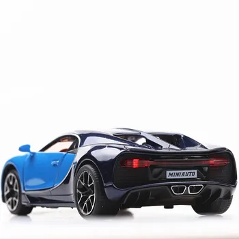 1:32 Igrača Avto Bugatti Chiron Kovinskih Igrač Zlitine Avto Diecasts & Igrača Vozil Avto Model Miniature Obsegu Model Avtomobila Igrače Za Otroke ZW