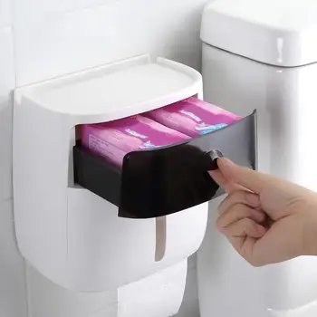 10 Gori Toaletni Papir Držalo Rok Nepremočljiva Pladenj Za Papir Roll Cev Škatla Za Shranjevanje Ustvarjalne Pladenj Tkiva Polje Home
