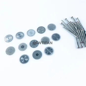 10 kos Dental Lab Diamantni Disk za Zobozdravstveno Rezanje Mavčne Disk Kolesa nakit kožo 22 mm x 0.30 mm