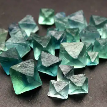 100 g lepo zeleno fluorite octahedral naravne crystal gramoz quartz kamna