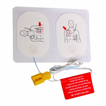 10Pairs FR/FR2/FR2+ izobraževanja Odraslih Elektroda Blazinice Z Uporabo AED Trener Usposabljanja na Napravi P150 Samolepilni Obliži