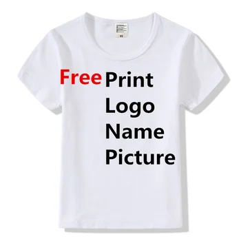 10Pcs Prosto po Meri LOGO Design Poceni T Shirt za Moške DIY Svoj kot Fotografskega ali Priložnostni Logotip T-shirt vrhovi oblačila Tee