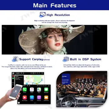 128GB Brezžični Carplay Android 10 Zaslon Multimedijski Predvajalnik Za KIA SOUL 2020 GPS Navi Auto Radio Audio stereo Glasbe BT Vodja Enote