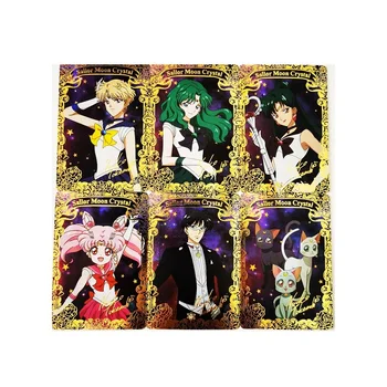 12pcs/set Sailor Moon Porjavelost Podpis Seksi Lepoto Hobi Zbirateljstvo Igre Zbiranje Anime Kartice Seksi Dekle