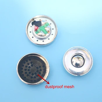 14,8 mm Čistega Bakra Slušalke Stanovanje s MMCX Plug za 14,8 mm Zvočnik Enota Slušalke DIY