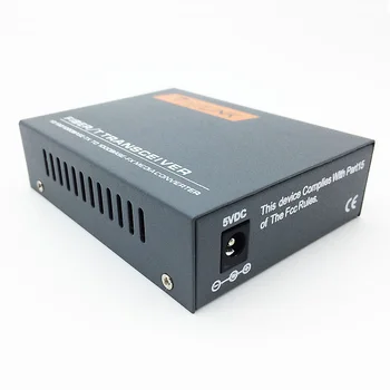 1PCS 10/100/1000Base Netlink HTB-GM-03-AB simplex Dvojno Fiber Optic 2 KM RJ45 Enternet Optični Pretvornik pretvornik oddajnik in sprejemnik