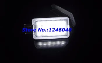 1PCS Xenon bela LED prtljažnika luč trunk svetloba svetilke Številko registrske Tablice lučka lučka za Mitsubishi ASX za obdobje 2011-