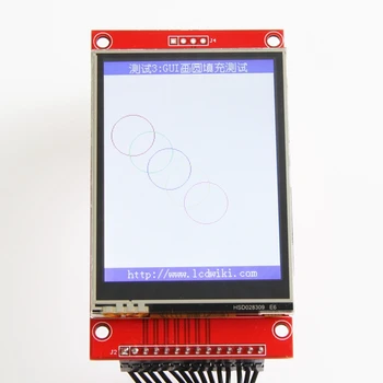 2.8 Palčni 240x320 SPI Serial TFT LCD Modul Prikaza Sn Brez Pritisnite Plošča Voznik IC ILI9341 za MCU