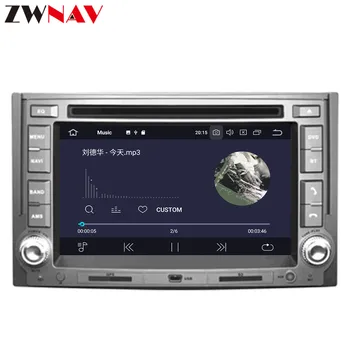 2 din Android 9.1 Avto Multimedijski predvajalnik DVD-jev za Hyundai H1 Grand Starex 2007-GPS, WiFi, BT ZEMLJEVID Radio magnetofon vodja enote