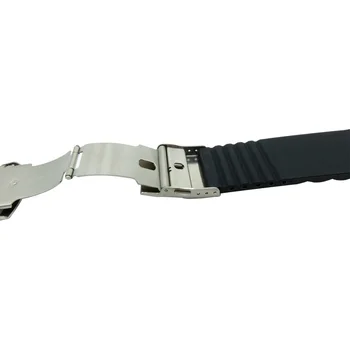 20 mm 22 mm 24 mm Silikonske Gume Potapljač Silikonski Loka Watch Trak Za EQW-M710L z Zložljivo Zaponko iz Nerjavečega Jekla Sponke