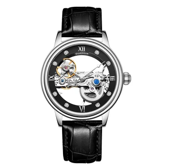 2020 Guanqin GJ16137 Novih moških gledal top blagovne znamke luksuznih modnih samodejni watch moške mehanske vodotesna ura Reloj homebres