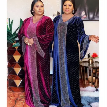 2020 Jeseni Trak Afriki Oblačila Muslimanskih Dolgo Obleko Maxi Visoka Kakovost Modnih Afriške Oblačenja Za Gospo Afriške Obleke Za Ženske