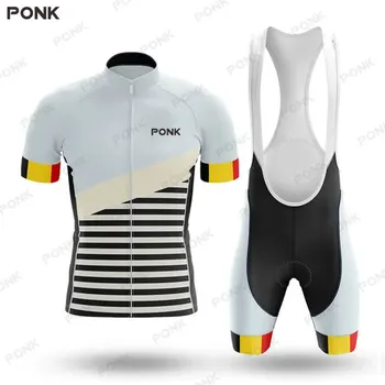 2020 Moški Kolesarjenje Oblačila Short Sleeve Jersey Set pro Cestni Kolo Kratke Obleke Poletje Izposoja Triatlon Skinsuit Cikel Shirt Obleko