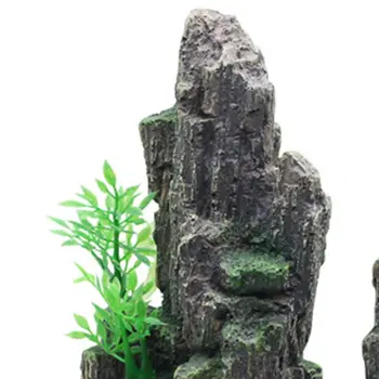 2020 Nov Pogled Na Gore Akvarij Rockery Ornament Skriva Jama Kamen Fish Tank Krajine