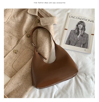 2020 NOVE ženske resnično sequined torbici hobos ramenski lady vrečko moda zavihek 26 cm visoke kakovosti