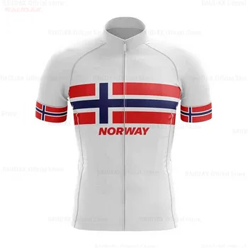 2021 Norveška Kolesarski Dres Nove Pro Team Poletje Kratkimi Rokavi Moški MTB Downhill Kolesa, Oblačila Ropa Ciclismo Maillot Dropship