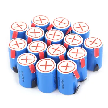 20PCS Novo SC Akumulatorska baterija za Dewalt za Makita za Bosch za Hitachi 4/5SUBC batterie NICD akumulator 2800mah 1.2 v