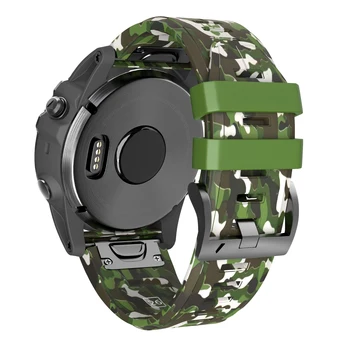 26 mm Silikonski Watch Trak za Garmin Fenix 5X/6X 5X/6X Plus Šport na Prostem Pasu za Garmin Fenix 3 Zamenjavo Watchband