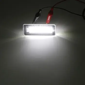 2x 18 SMD LED Tablice Število Svetloba Svetilke brez Napak Za Benz, Smart Fortwo Coupe Zamenljivih 450 451 W450 W453