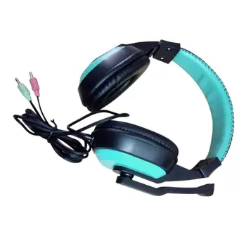 3,5 mm Jack Nastavljiv Igre Gaming Slušalke Stereo Z Mikrofoni Slušalke Hrupa-preklic Slušalke