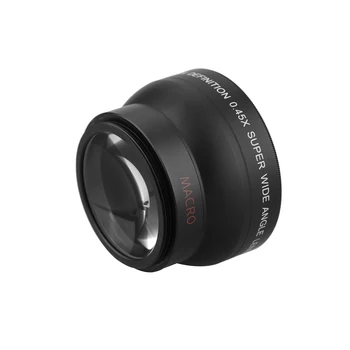 37 MM 0.45 x širokokotni Objektiv z Makro Objektiv Prilogo Makro predleča za Canon, Nikon, Sony Pentax Objektiv