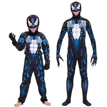 3D Knull Kostum Mišice Obleko Moj Junak Univerzami Venomous Parazitov, Cosplay Carnaval Kostumi za Otroke Anime Stranka Avengers
