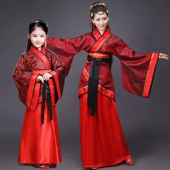 3PCS SET!! Kitajski Princesa Stolček za Odrasle Fantazije Oblačila Karneval Cosplay Ženske Halloween Kostum, Obleke, Otroci Obleke za Dekleta