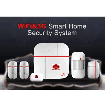 433MHz Daljinski upravljalnik za Vcare Brezžično Smart Home Opozorilo Varnostni Sistem z Roko, Razorožitev, Doma Ostati Roko, SOS Funkcija