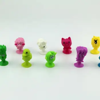48pcs/set figuric-Igrač Bedak otroci Silicij Igrače Mini številke Kapsula Otroke darila