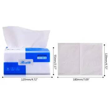 4Pcs Multifold Toaletni Papir Mehko Močno Series 3-Slojna Roll Listi Kopel Tkiva