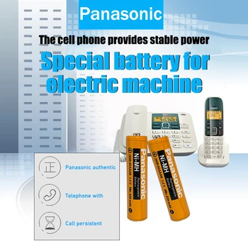 4PCS Panasonic 1,2 v 630mAh za polnjenje NI-MH bateriji AAA blagovne Znamke Brezžični Telefon baterije brezžično tipkovnico, miško, igrača