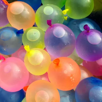 500Pcs Voda Bombe Pisane Vodo Baloni Za Otroke Osebe, Vroče Poletje, Pesek na Plaži Bazen Majhen Balon