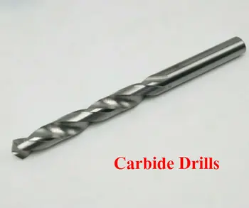 5PCS 3.1 mm-6,0 mm Trdna Karbida twist drill bits, Zlitine naravnost kolenom vaja Konoplje cvetje, karbida sveder za kovino (4 mm/5 mm/6 mm)