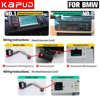 6M Kabel Podaljšek Za BMW Serije Optični Ojačevalniki (Le Fit Kapud Avtomobila, DVD-Navigacije GPS)