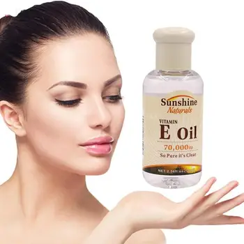 75ml Naravni Vitamin E Olje, Zjutraj In Zvečer Bistvene Serum Gube Obraza, Zob Anti-krekinga Zob Anti Olje T0E5