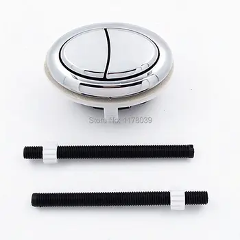 7X5cm Ovalne podometno stikalo potisnite gumb,Wc dvojno pritisni gumb,Wc rezervoar za vodo keramike kritje Ovalne dvakrat potisnite gumb,J17353