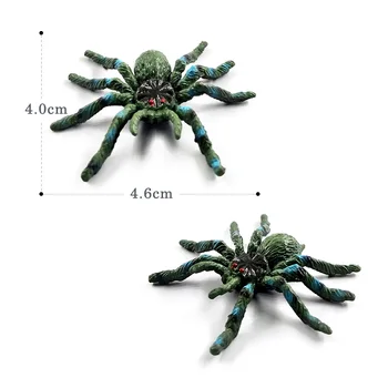 8pcs/Veliko Simulacije pajkov, insektov živali model Veren akcijska figura, doma dekor Darilo Za Fanta dekle, otroci, Otroci vroče igrače set