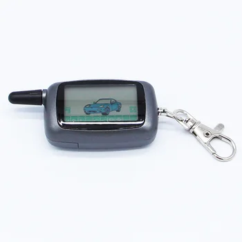 A9 LCD zaslon, Daljinski upravljalnik Keychain Za Vozila Varnostne dvosmerni Avtomobilski Alarm StarLine A9 Keychain alarmni sistem za avtomobile avto alarm