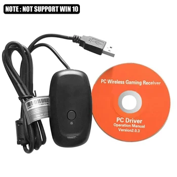 ALLOYSEED Brezžični Gamepad za PC Adapter USB Sprejemnik Za Microsoft Xbox 360 Igralno Konzolo Krmilnik PC Sprejemnik za windows 7/8