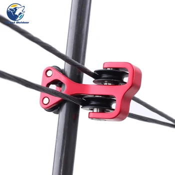 Aluminij zlitine lokostrelstvo spojina lok s kolesom tetive ločilo zaščitnik kabla potisnite spojina lok lokostrelstvo dodatki