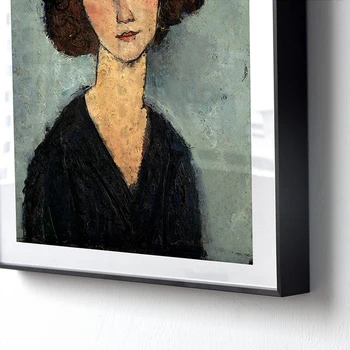 Amedeo Modigliani Italije Umetnik Platno Umetnost Plakata in Tiskanje Dekle Portret Stensko Slikarstvo Sliko za Dnevni Sobi Doma Dekor
